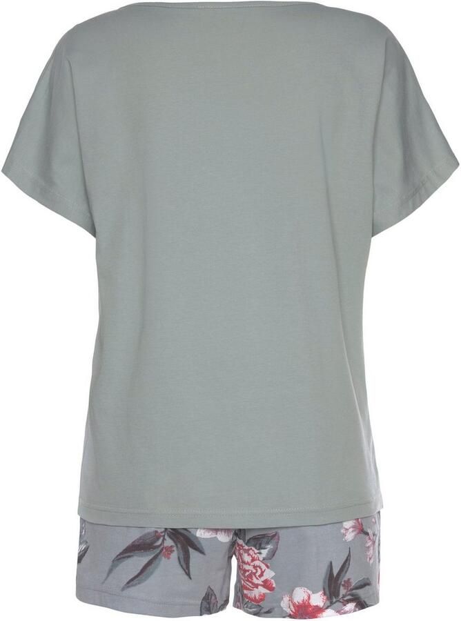 Vivance Dreams Shortama met bloemenprint (2-delig 1 stuk) - Foto 2