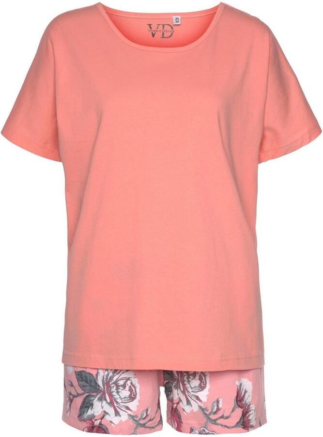 Vivance Dreams Shortama met bloemenprint (2-delig 1 stuk) - Foto 5