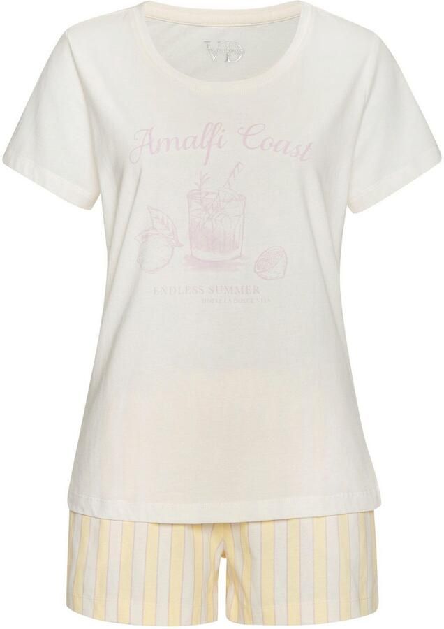 Vivance Dreams Shortama met fijn streepdessin (set 2-delig) - Foto 4