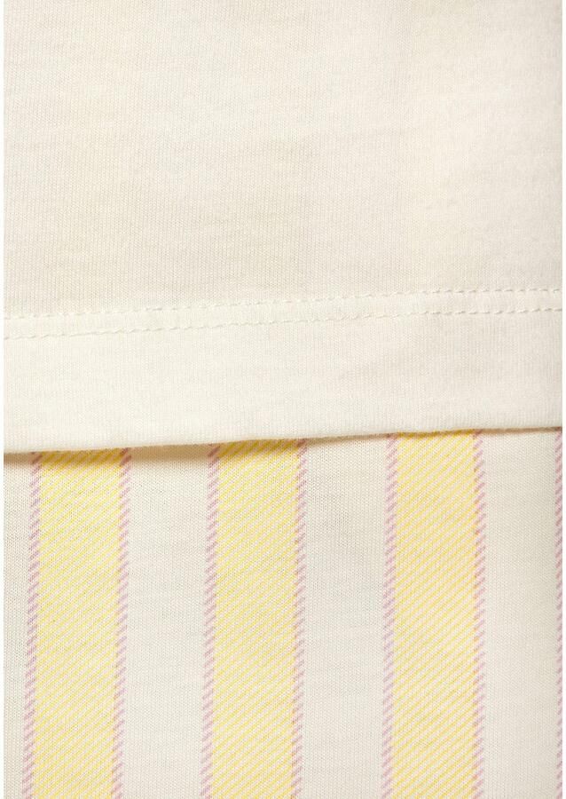 Vivance Dreams Shortama met fijn streepdessin (set 2-delig)