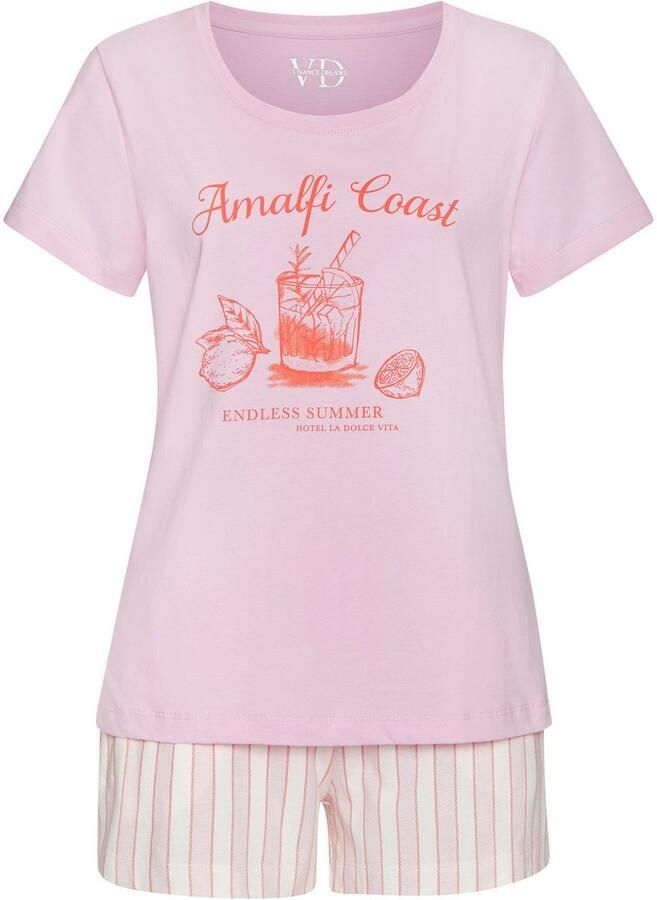 Vivance Dreams Shortama met fijn streepdessin (set 2-delig) - Foto 5