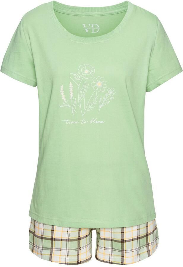 Vivance Dreams Shortama met geruite pyjamashorts (Set van 2) - Foto 5