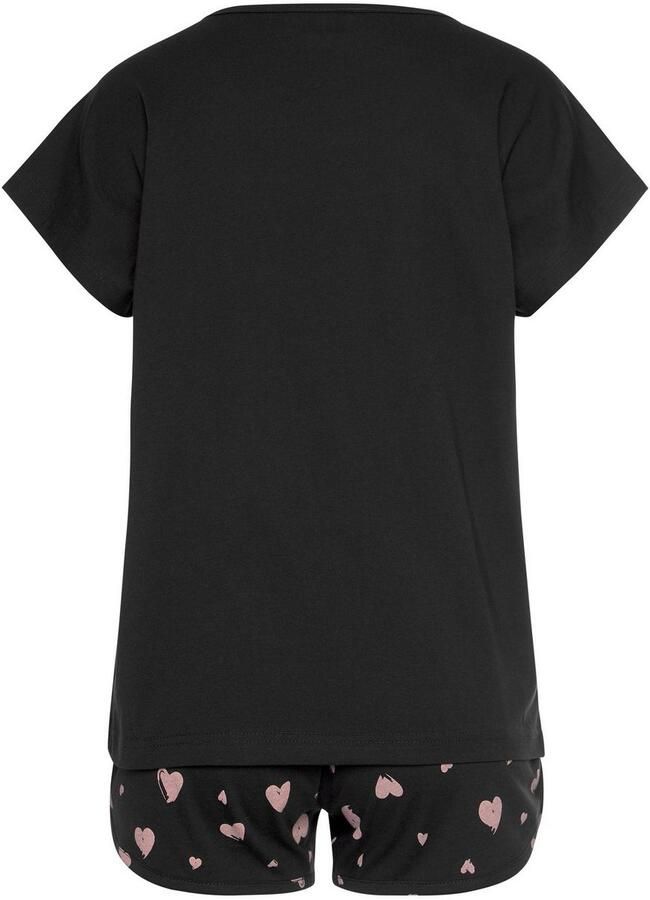 Vivance Dreams Shortama met hartjesmotief (2-delig 1 stuk) - Foto 2
