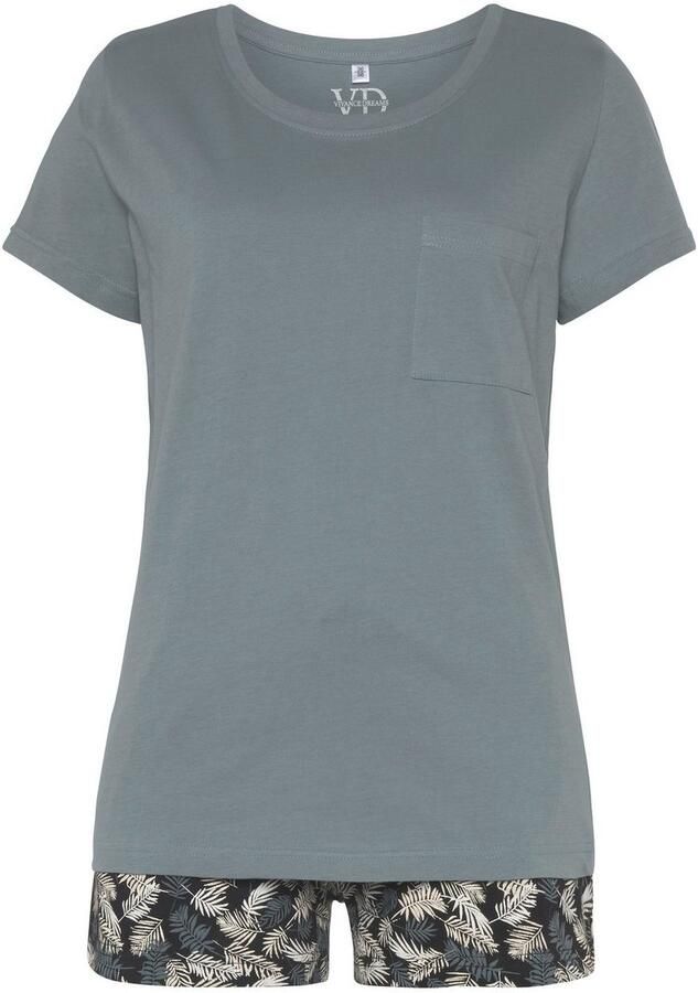 Vivance Dreams Shortama met mooie natuurprint (2-delig) - Foto 3