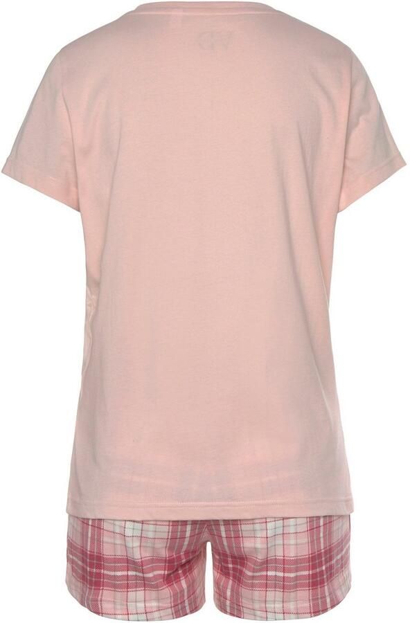 Vivance Dreams Shortama met ruit- en bloemenprint in een dubbelpack (4-delig Set van 2) - Foto 9