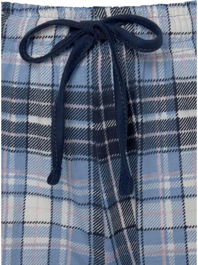 Vivance Dreams Shortama met ruit- en bloemenprint in een dubbelpack (4-delig Set van 2)