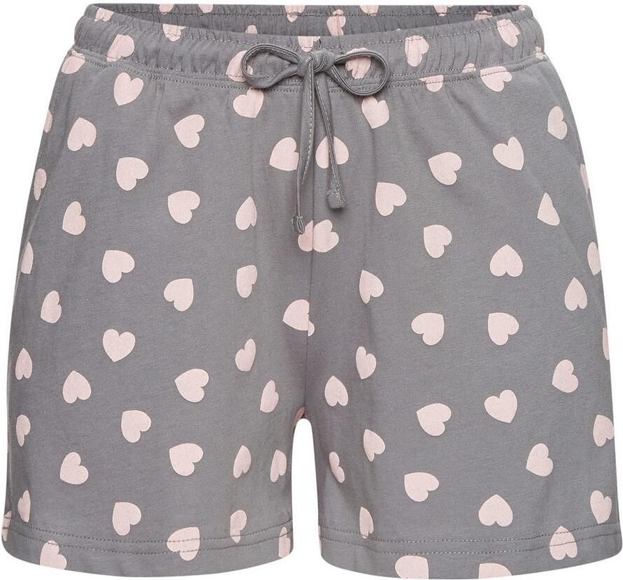 Vivance Dreams Shortama met schattig hartjespatroon (voordeelset 4-delig) - Foto 2