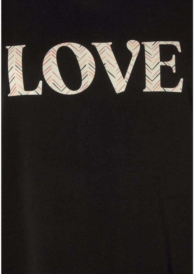 Vivance Dreams Shortama met schilderachtig visgraatpatroon (set 2-delig) - Foto 3