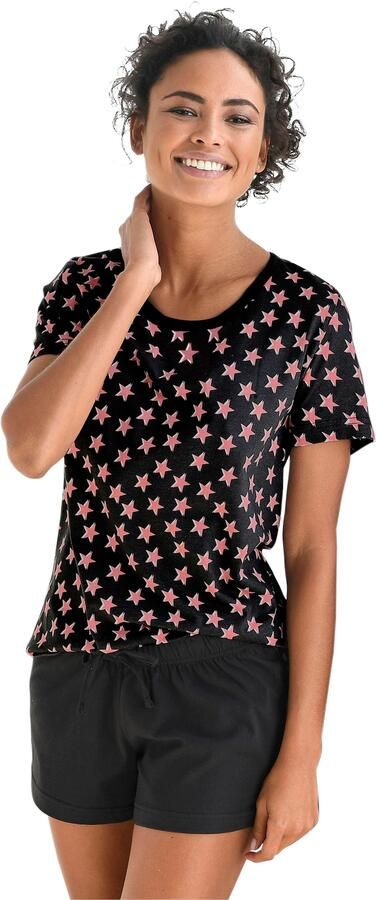 Vivance Dreams Shortama met sterretjesprint - Foto 2