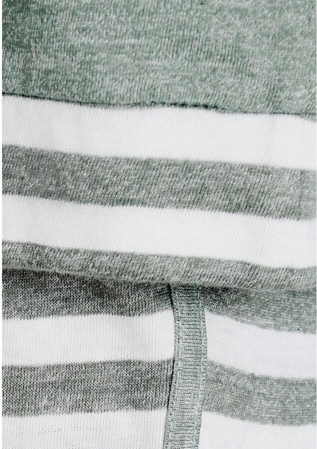 Vivance Dreams Shortama met strepen-details (2-delig) - Foto 2