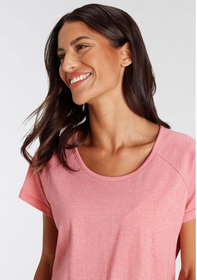 Vivance Dreams Shortama met strepen-details (2-delig) - Foto 3