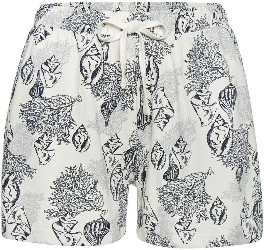 Vivance Dreams Shortama Mooie schelpenprint (set 2-delig)