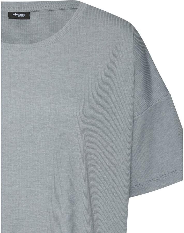 Vivance Dreams T-shirt in zachte ribkwaliteit - Foto 2