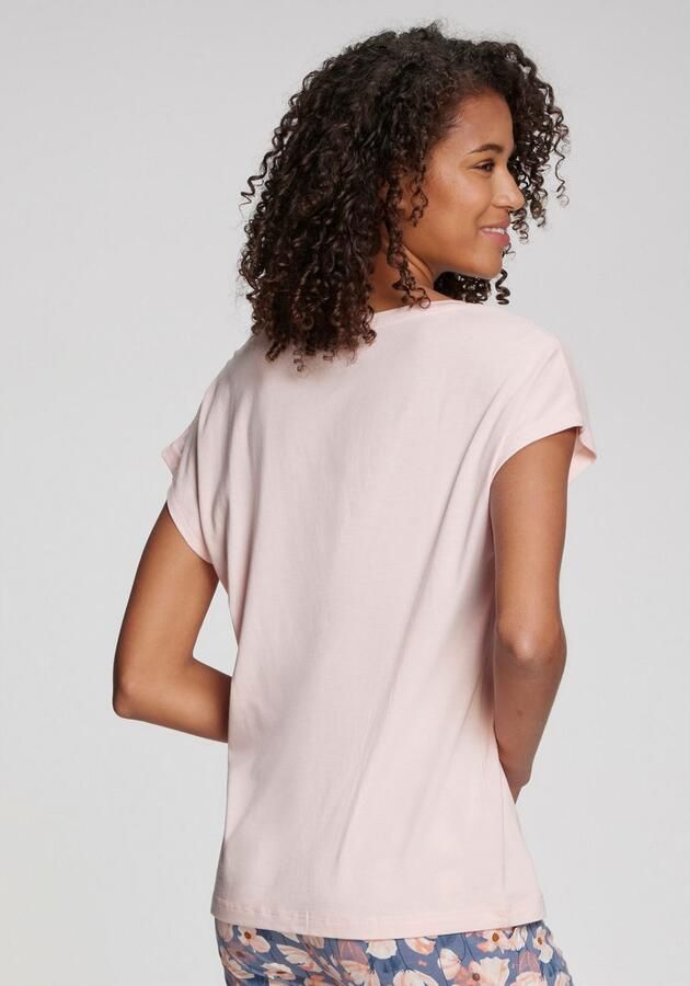 Lascana Regular fit T-shirt van viscosemix model 'Cozy Dreams' - Foto 3