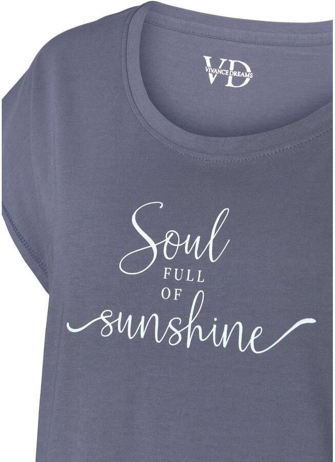 Vivance Dreams T-shirt met zomer-statementprint - Foto 2