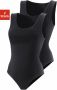 Vivance Shirtbody elastische katoenkwaliteit (Set van 2) - Thumbnail 1