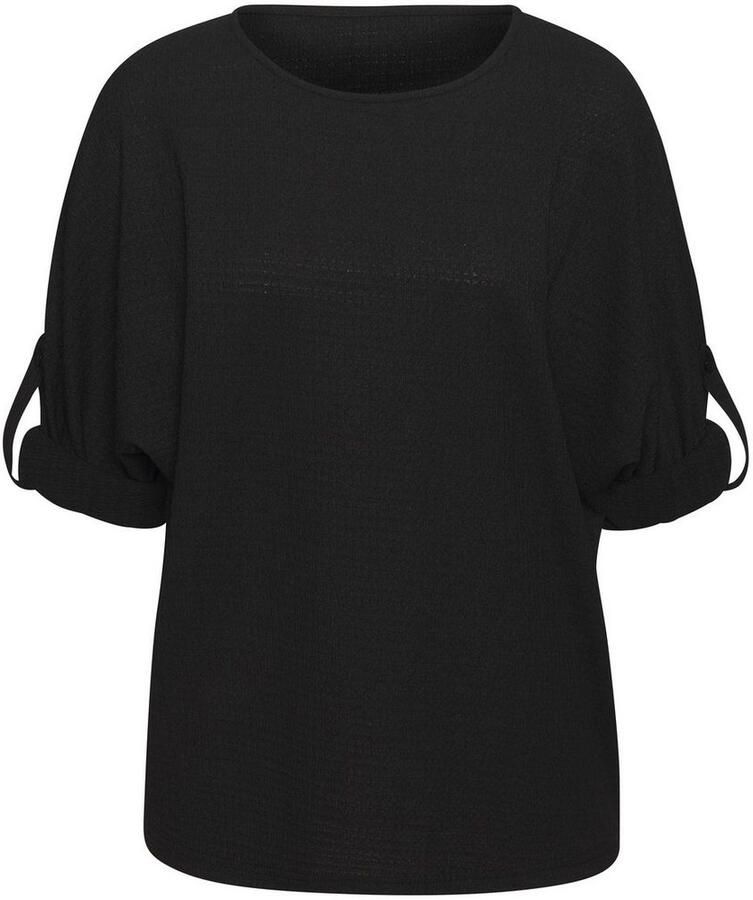 Vivance 2-in-1-shirt Om op te rollen van kreukvrije crêpe-kwaliteit - Foto 6