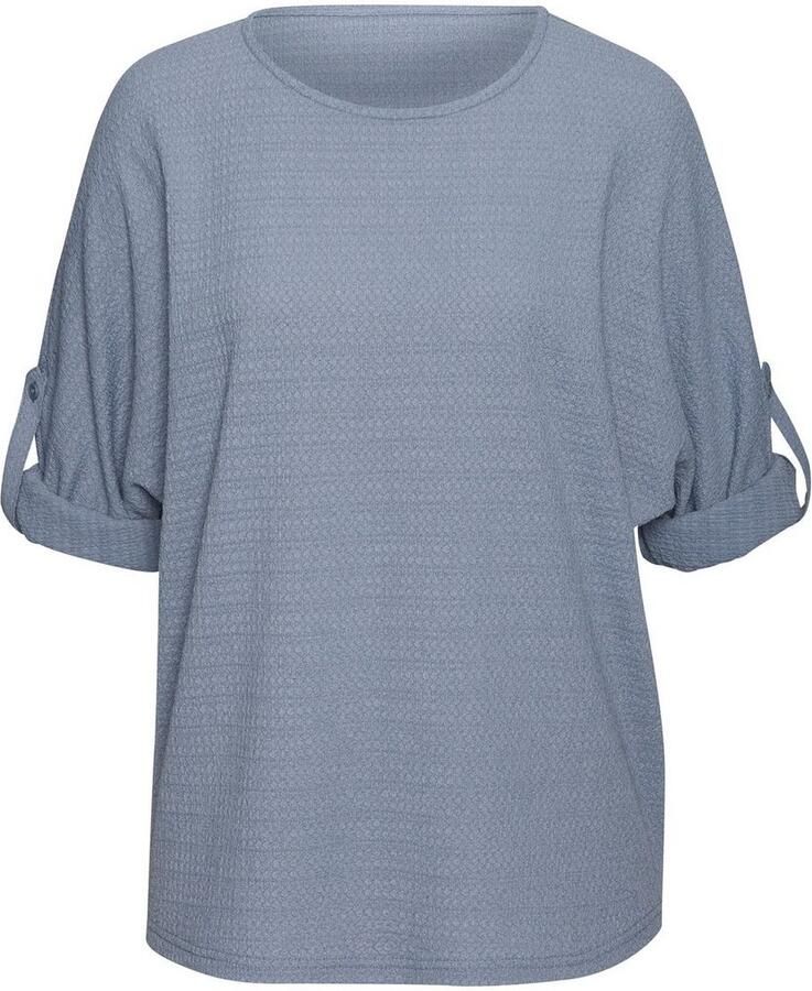 Vivance 2-in-1-shirt Om op te rollen van kreukvrije crêpe-kwaliteit - Foto 6