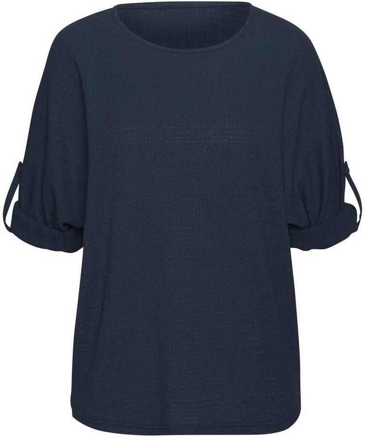 Vivance 2-in-1-shirt Om op te rollen van kreukvrije crêpe-kwaliteit