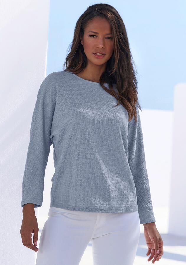 Vivance 2-in-1-shirt Om op te rollen van kreukvrije crêpe-kwaliteit - Foto 5