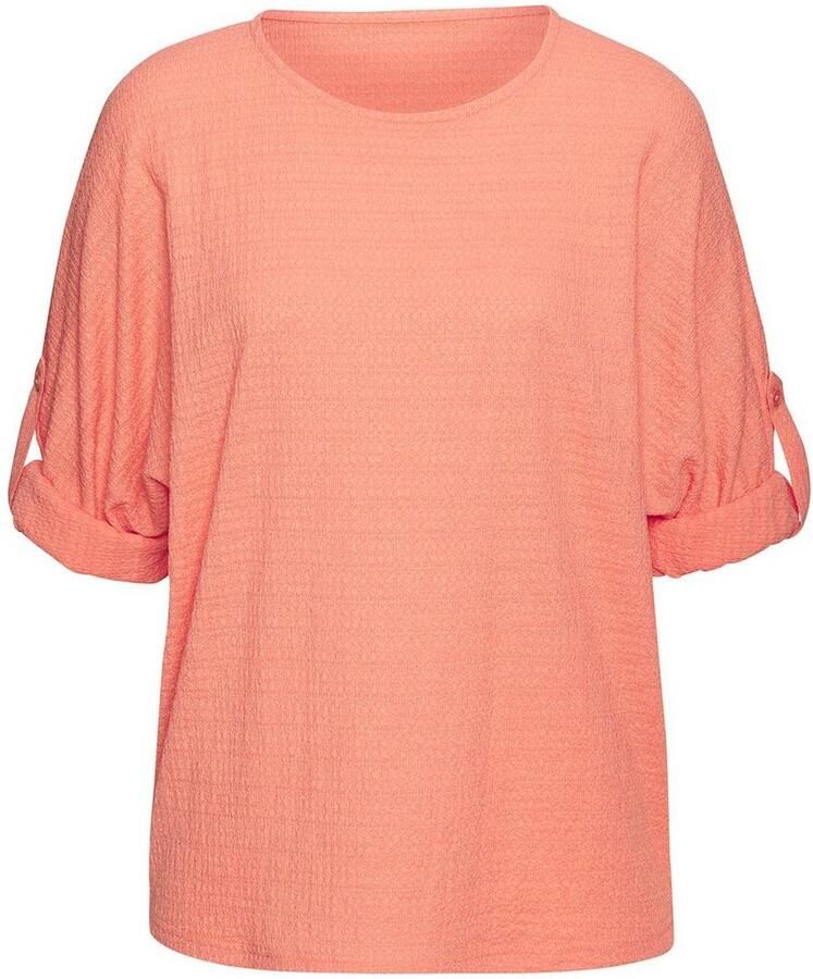 Vivance 2-in-1-shirt Om op te rollen van kreukvrije crêpe-kwaliteit