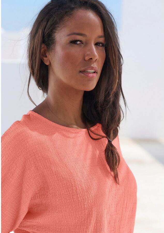 Vivance 2-in-1-shirt Om op te rollen van kreukvrije crêpe-kwaliteit - Foto 3