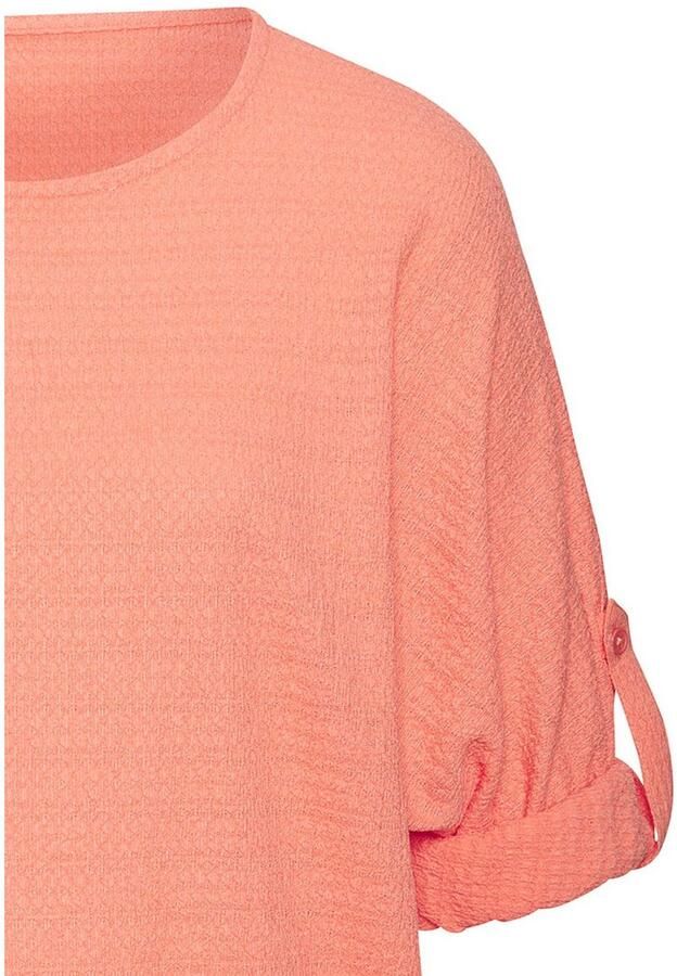 Vivance 2-in-1-shirt Om op te rollen van kreukvrije crêpe-kwaliteit - Foto 4