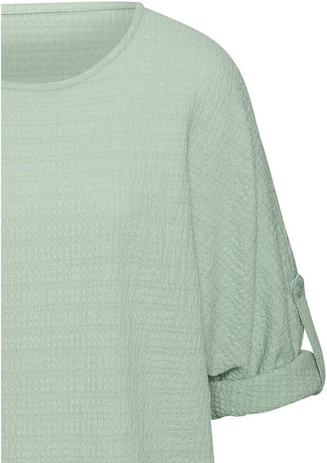 Vivance 2-in-1-shirt Om op te rollen van kreukvrije crêpe-kwaliteit - Foto 3