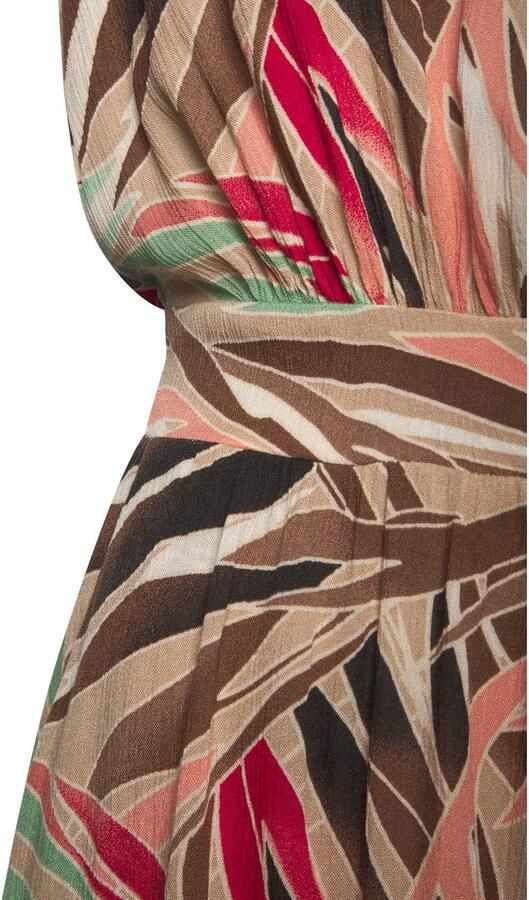 Vivance 7 8 overall van gekrepeerde viscose jumpsuit met alloverprint en wijde pijpen - Foto 2