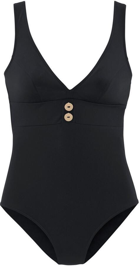 Vivance Badpak met goudkleurige sierknopen - Foto 2