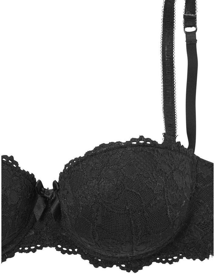 Vivance Balconette-bh met afneembare bandjes en push-upvullingen dessous