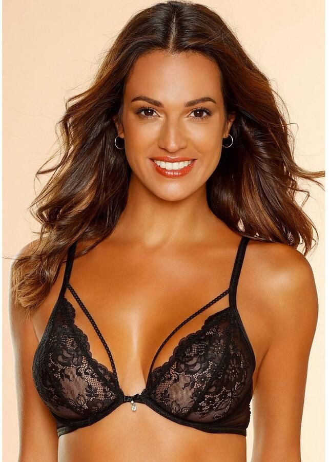 Vivance Beugel-bh gemaakt van subtiel transparant kant lingerie