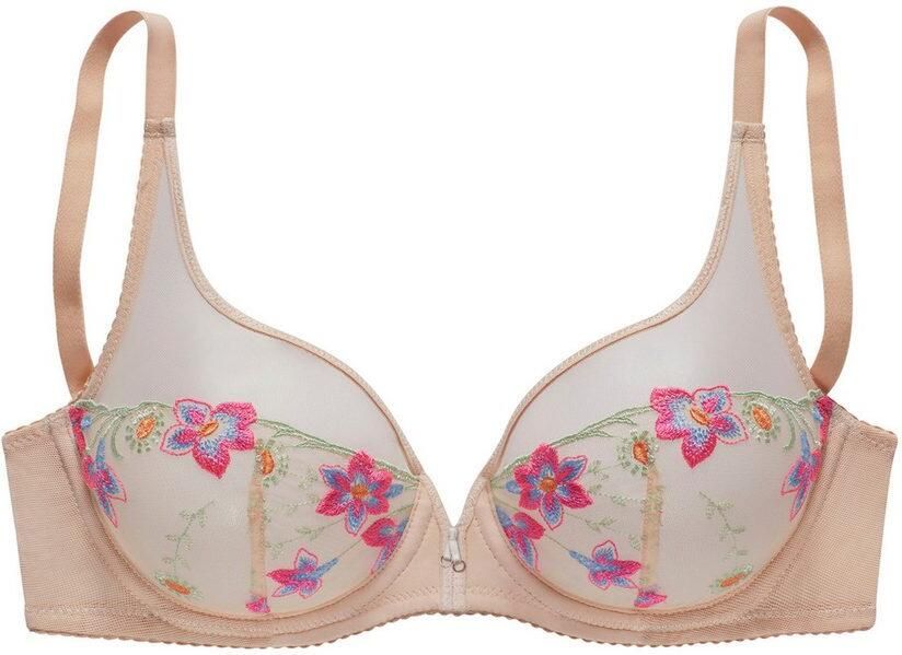 Vivance Beugel-bh met neonkleurige borduursel op de cup lingerie - Foto 4