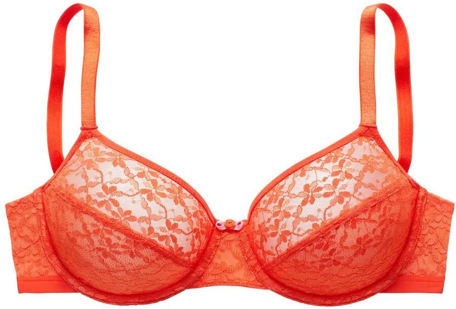 Vivance Beugel-bh van bloemige kant in mooie balconnet-snede lingerie - Foto 5