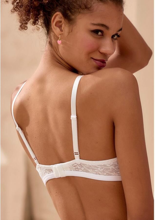 Vivance Beugel-bh van bloemige kant in mooie balconnet-snede lingerie - Foto 4