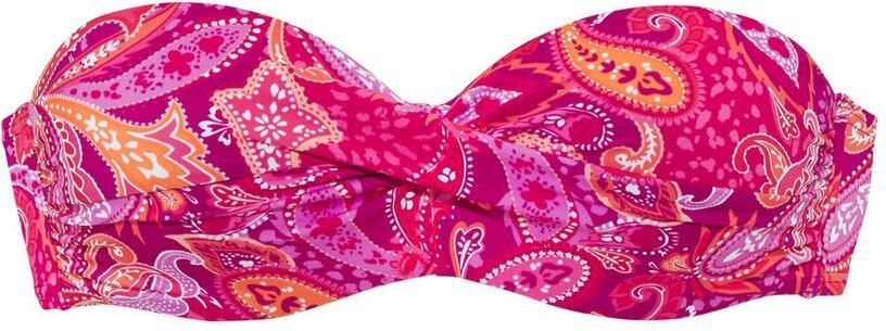 Vivance Beugelbandeau bikinitop Pretty met modieus paisley-patroon en wikkeloptiek - Foto 8