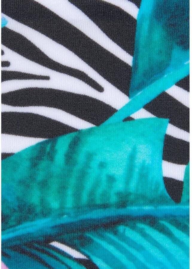Vivance Beugelbikini in bandeaumodel met animal-print en unikleurige accenten - Foto 3