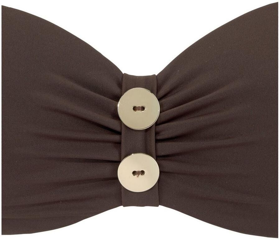 Vivance Beugelbikini in bandeaumodel met edele sierknopen