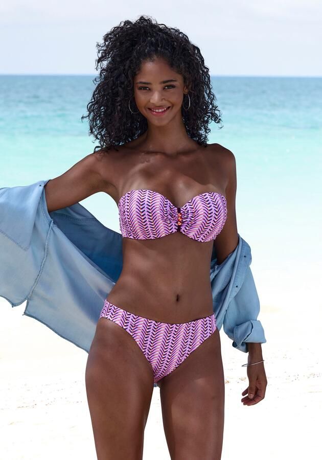 Vivance Beugelbikini in bandeaumodel met sierkraaltjes - Foto 8