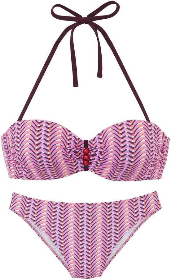 Vivance Beugelbikini in bandeaumodel met sierkraaltjes - Foto 6