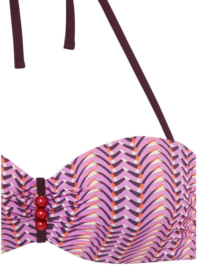 Vivance Beugelbikini in bandeaumodel met sierkraaltjes