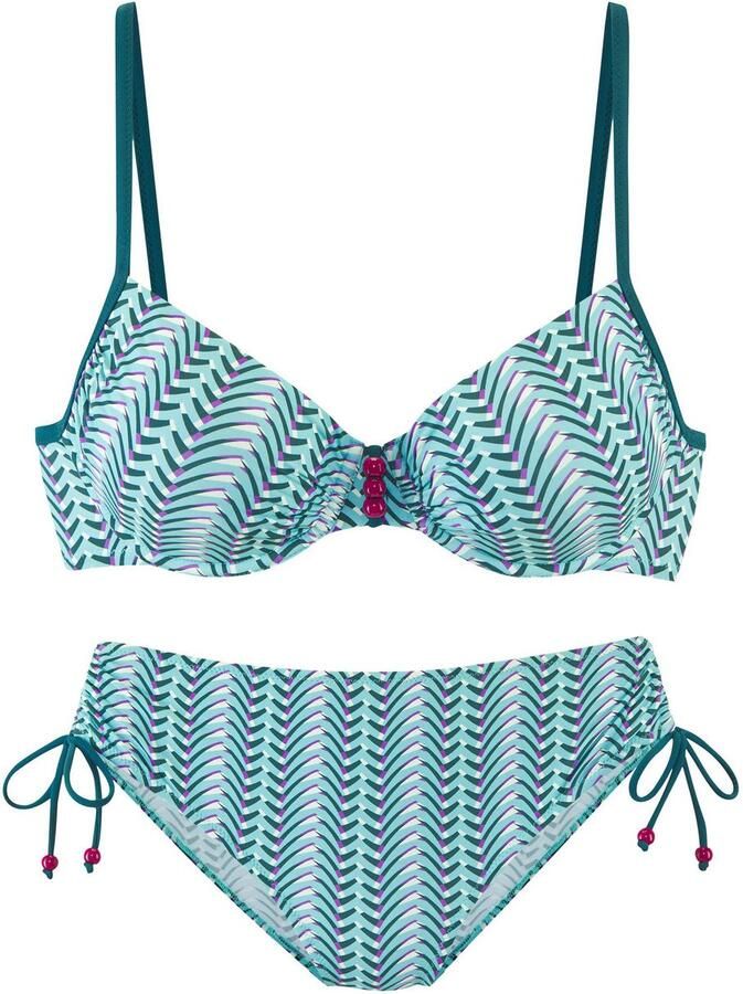 Vivance Beugelbikini met sierkraaltjes