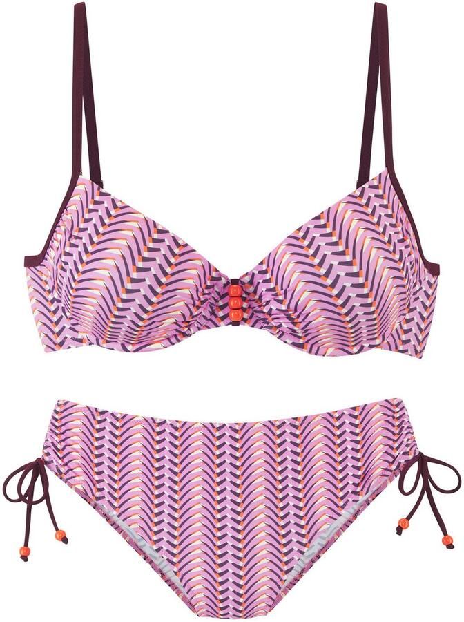 Vivance Beugelbikini met sierkraaltjes