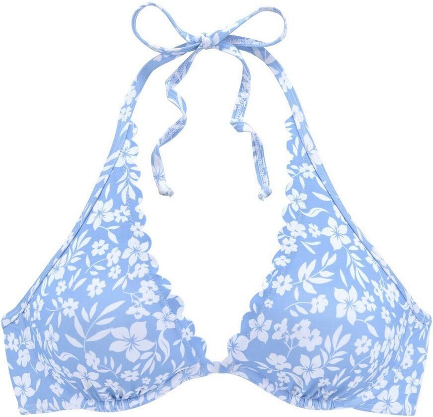 Vivance Beugelbikinitop Leni met gelaserd schulprandje