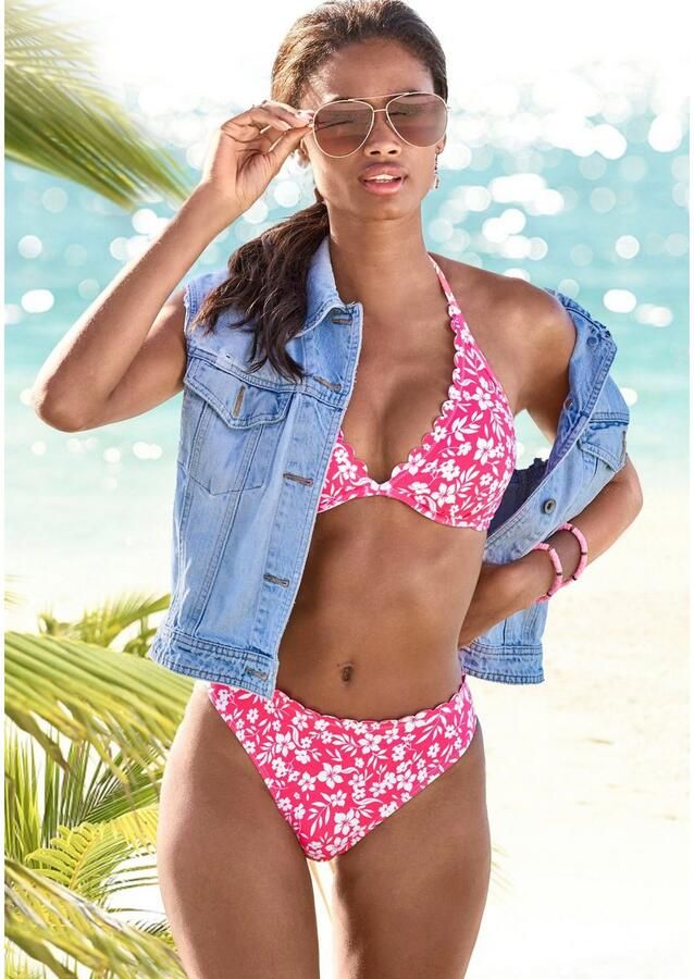 Vivance Beugelbikinitop Leni met gelaserd schulprandje - Foto 2