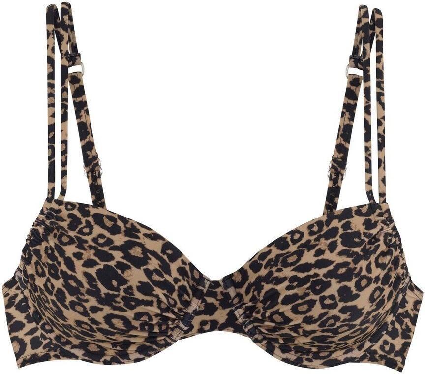 Vivance Beugelbikinitop Thora in modieuze leoprint - Foto 8