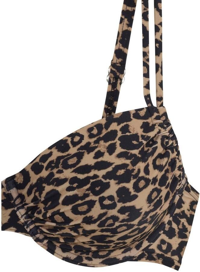 Vivance Beugelbikinitop Thora in modieuze leoprint - Foto 3