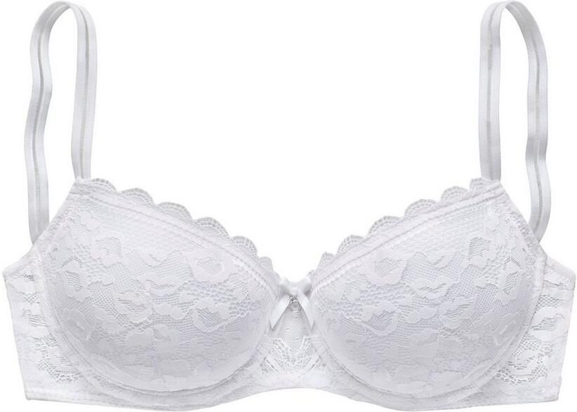 Vivance Bh met steuncups van kant in leo-look in een modieuze balconnet-snit lingerie - Foto 3