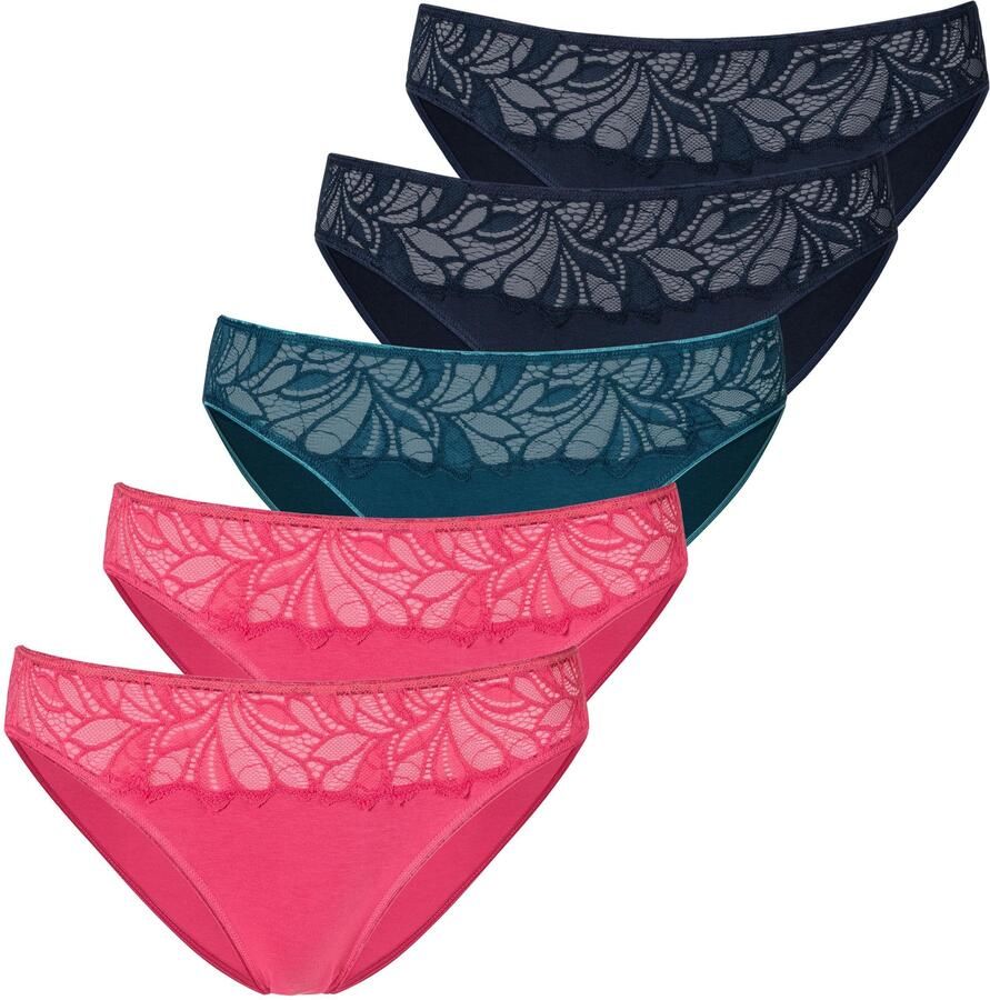 Vivance Bikinibroekje elastische katoenkwaliteit (5 stuks Set van 5) - Foto 5