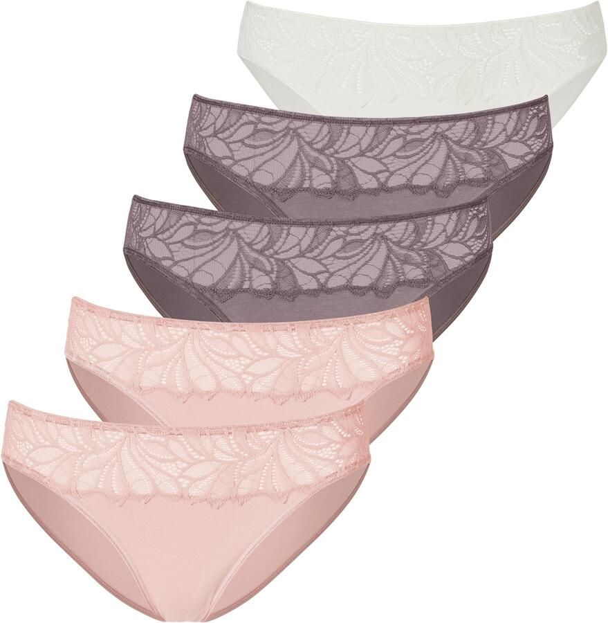 Vivance Bikinibroekje elastische katoenkwaliteit (5 stuks Set van 5) - Foto 5
